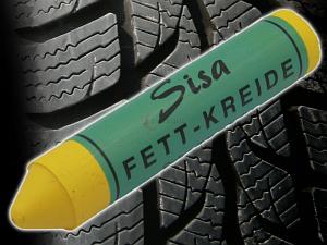 1 Sisa-Fettkreide gelb Signierkreide Reifenkreide Fettkreide Reifenmarkierung